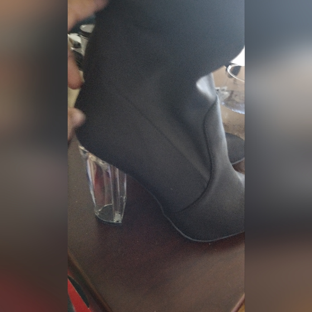 Glass heels